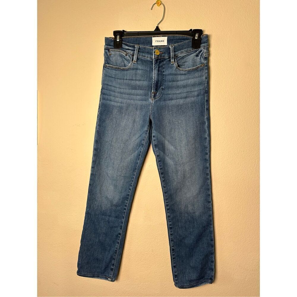 Frame Denim Le High Straight Jeans sz 27
